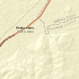 Novo Selo Street Map