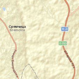 Sremčica Street Map