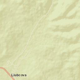 Liubcova Street Map