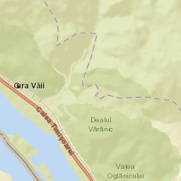 Gura Văii Street Map