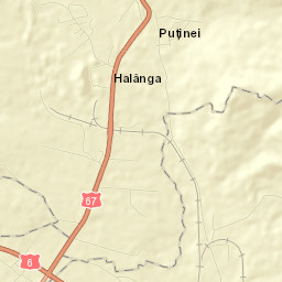 Halânga Street Map