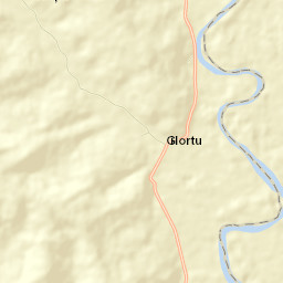 Comuna Brăneşti Street Map