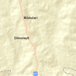 Comuna Mădulari-Beica Street Map