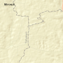 Comuna Tătuleşti Street Map