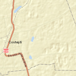 Oraș Costeşti Street Map