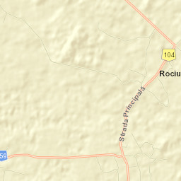 Comuna Rociu Street Map