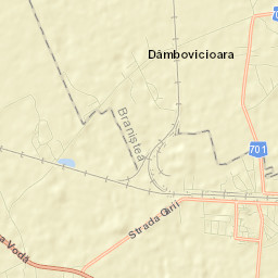 Dâmbovicioara Street Map