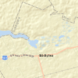 Grădiştea Street Map