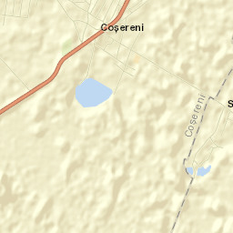 Coşereni Street Map