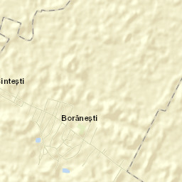 Comuna Borăneşti Street Map