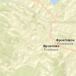 Frontovoye Street Map