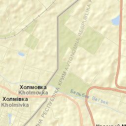 Kholmovka Street Map