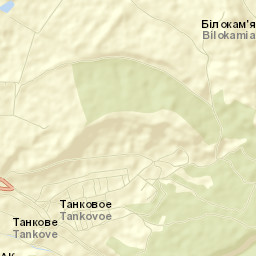 Tankovoye Street Map