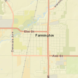 Farmington Street Map