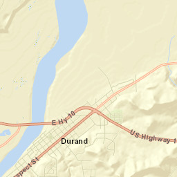 Durand Street Map