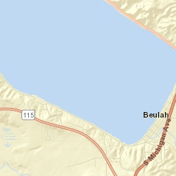 Beulah Street Map