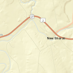 New Sharon Street Map