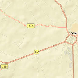 Villeréal Street Map