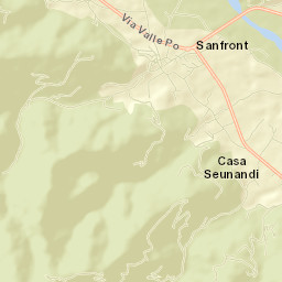 Sanfront Street Map