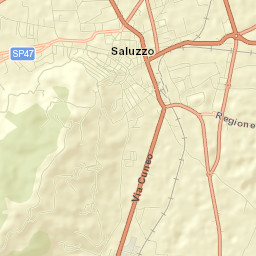 Saluzzo Street Map