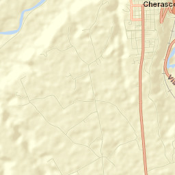 Cherasco Street Map