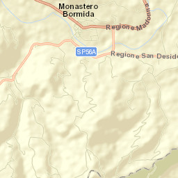 Monastero Bormida Street Map