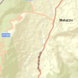 Melazzo Street Map