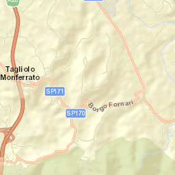 Tagliolo Monferrato Street Map