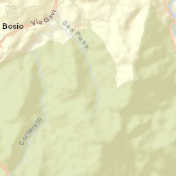Bosio Street Map