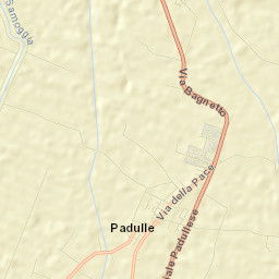 Padulle Street Map