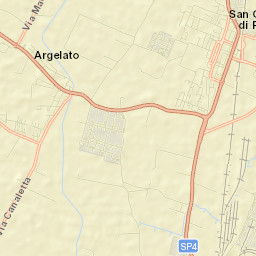 Argelato Street Map