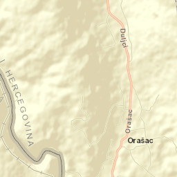 Orašac Street Map
