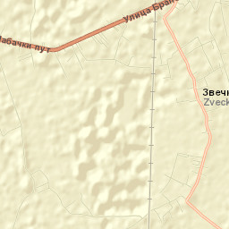 Zvečka Street Map
