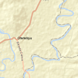 Otetelișu Street Map