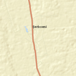 Șerboeni Street Map