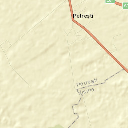 Petreşti Street Map