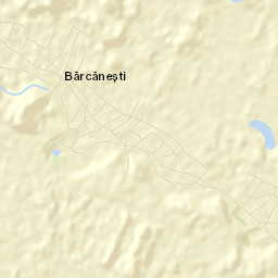 Comuna Bărcăneşti Street Map