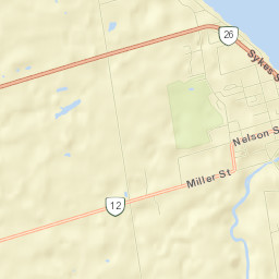 Meaford Street Map