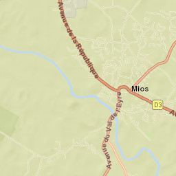 Mios Street Map