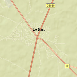 Le Barp Street Map
