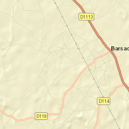 Barsac Street Map
