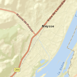 Meysse Street Map