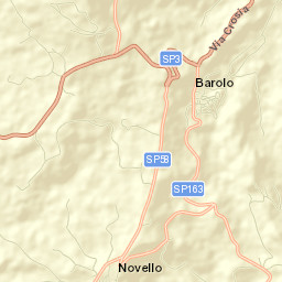 Barolo Street Map