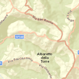 Albaretto della Torre Street Map