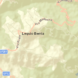 Lequio Berria Street Map