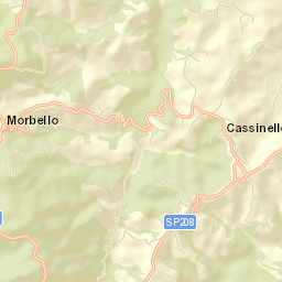 Cassinelle-Concentrico Street Map