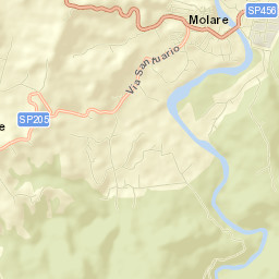 Molare Street Map