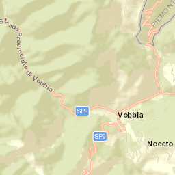 Vobbia Street Map