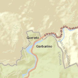 Gorreto Street Map