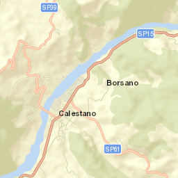 Calestano Street Map